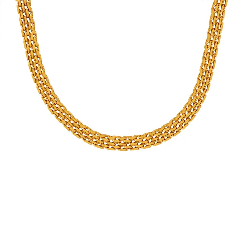 Colar Corrente Banhado a Ouro