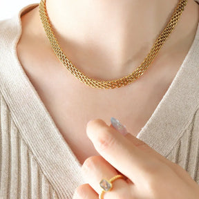 Colar Corrente Banhado a Ouro