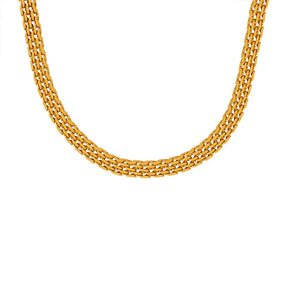 Colar Corrente Banhado a Ouro