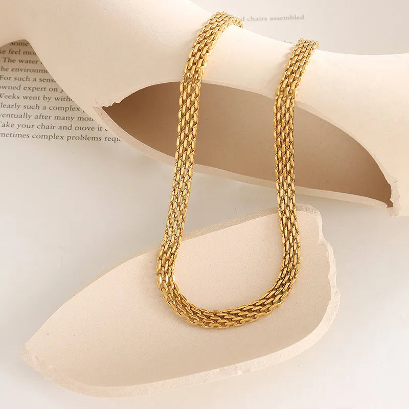 Colar Corrente Banhado a Ouro